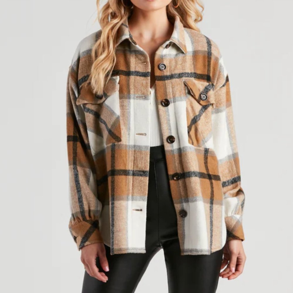 Windsor: True And Trendy Plaid Shacket